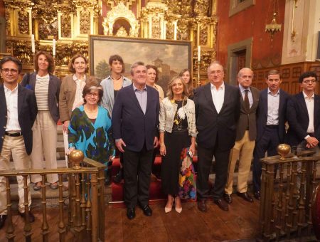 Restauración del lienzo del siglo XVII de la “Vista de la Taconera y Recoletas de Pamplona”